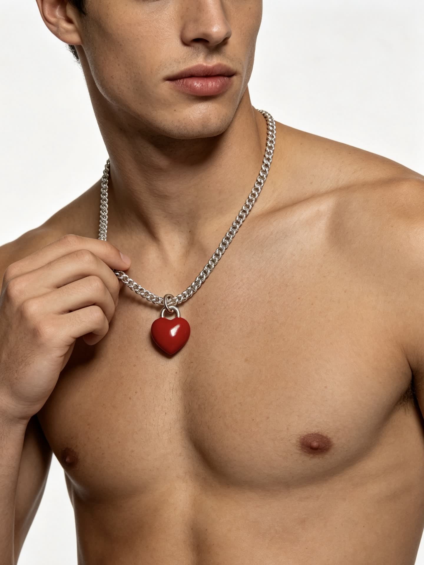Tiffany & Co. Heart Charm Necklace